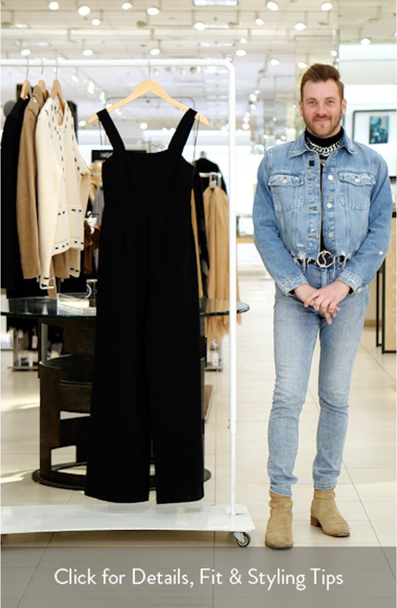 Hyatt Square Neck Sleeveless Jumpsuit, sales video thumbnail