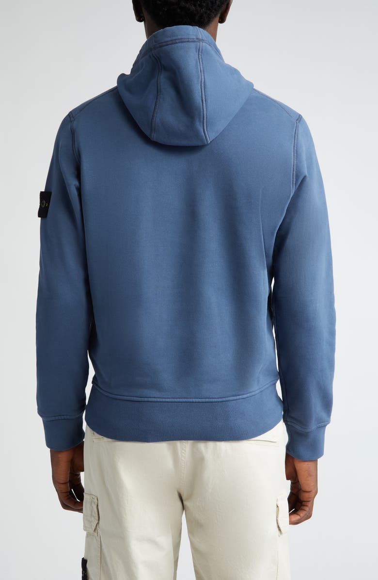 Stone Island Felpa Pullover Hoodie, Alternate, color, Dark Blue