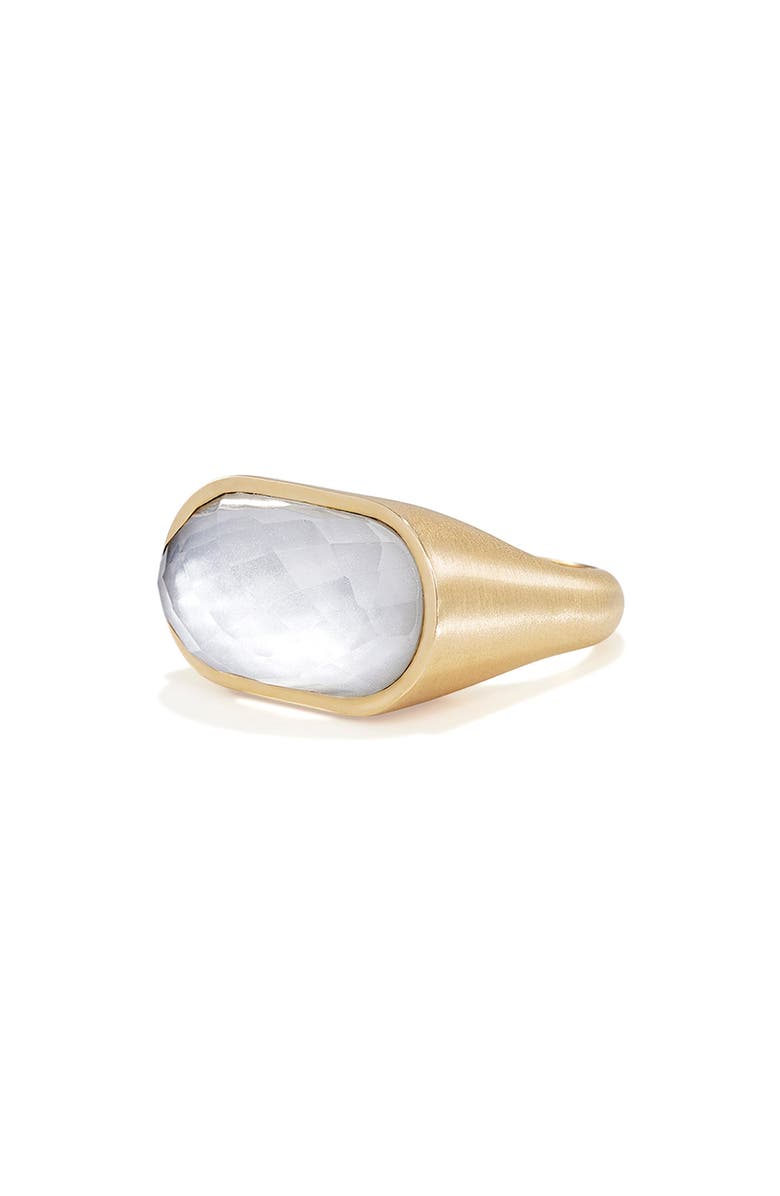 Dean Davidson Mercer Stone Statement Ring, Alternate, color, Iridescent Pearl/ Gold