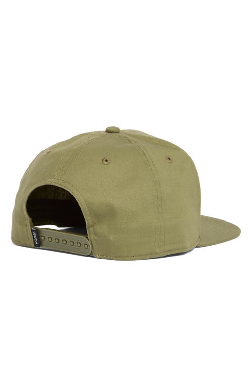 Rvca Jonah Snapback Hat In Avocado