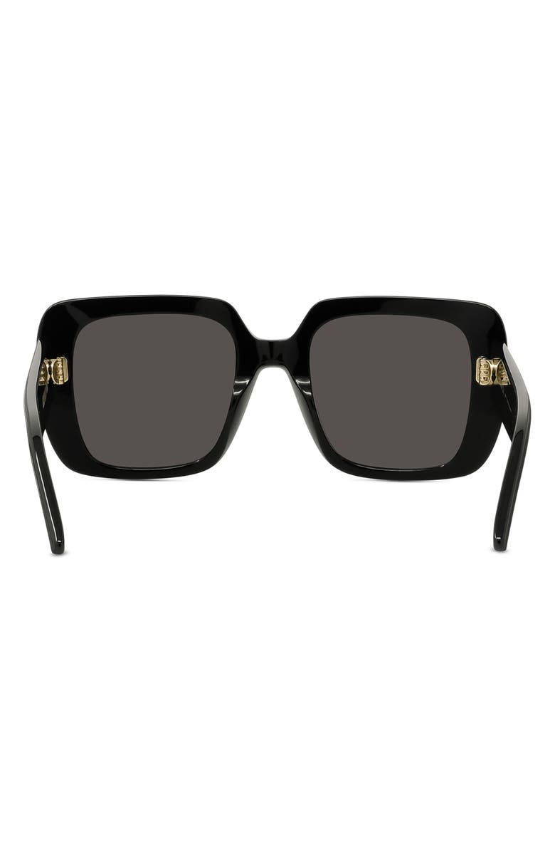 DIOR Wildior S3U 55mm Square Sunglasses, Alternate, color, Black/ Grey
