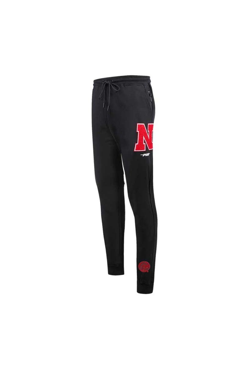 PRO STANDARD Men's Pro Standard Black Nebraska Huskers Classic DK Jogger Pants, Alternate, color,