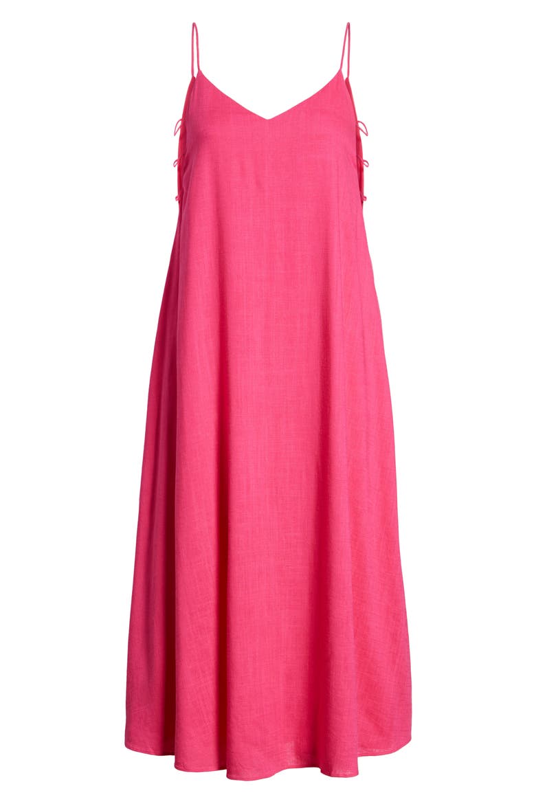 Trapeze Dress, Alternate, color, FUCHSIA