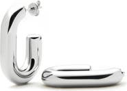 Missoma Chubby Oval Medium Hoop Earrings