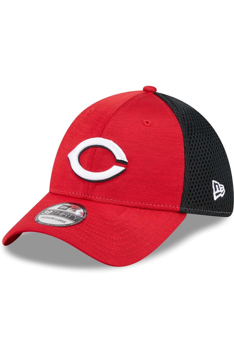 New Era Men's New Era Red Cincinnati Reds Neo 39THIRTY Flex Hat, Alternate, color,