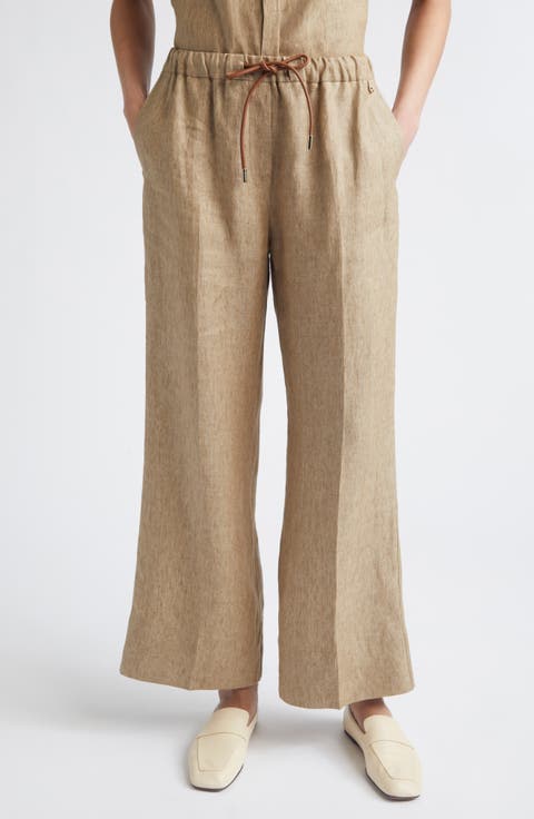 New Linen Water Repellent Drawstring Pants
