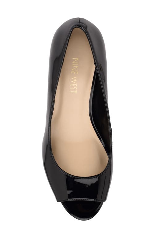 Nine West Canise Wedge Pump In Black