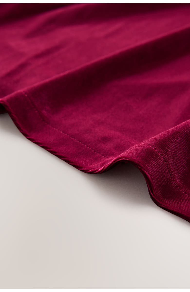 NEXT Kids' Flutter Sleeve Velvet Dress, Alternate, color, Red