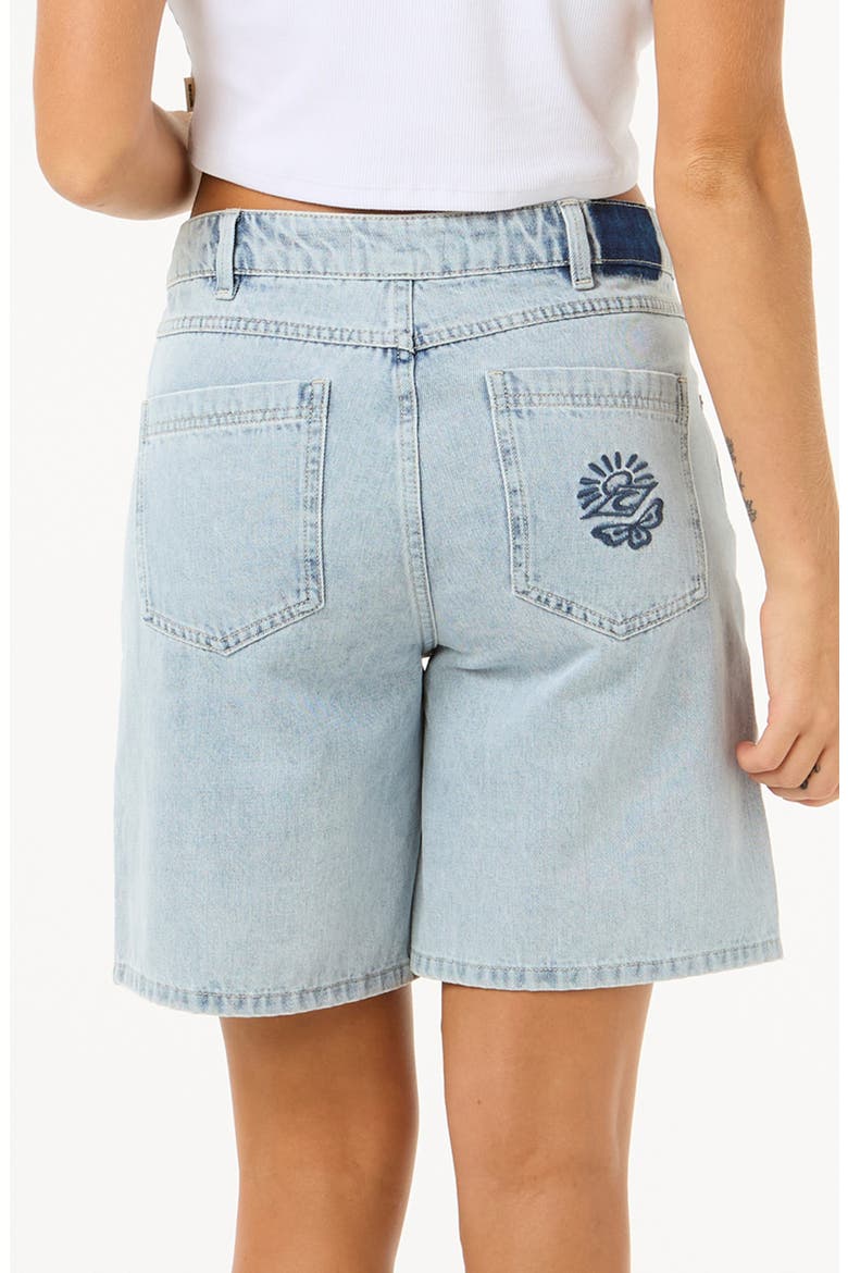 Aggie Denim Shorts, Alternate, color, VINTAGE BLUE