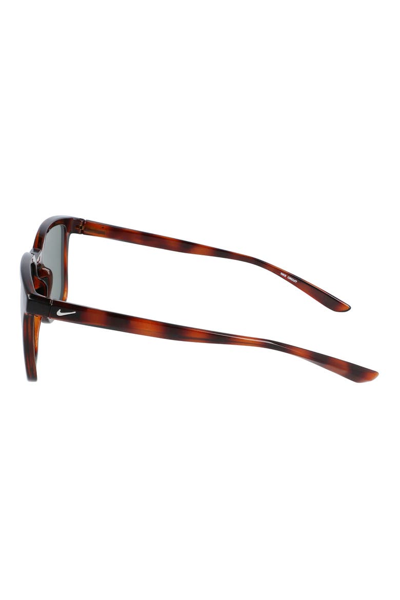 Circuit 55mm Square Sunglasses, Alternate, color, TORTOISE/ GREEN