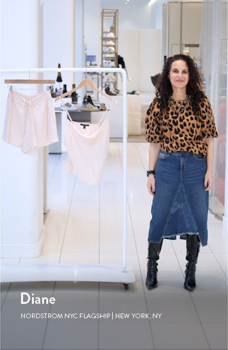 Solid Tap Satin Short Pajamas, sales video thumbnail