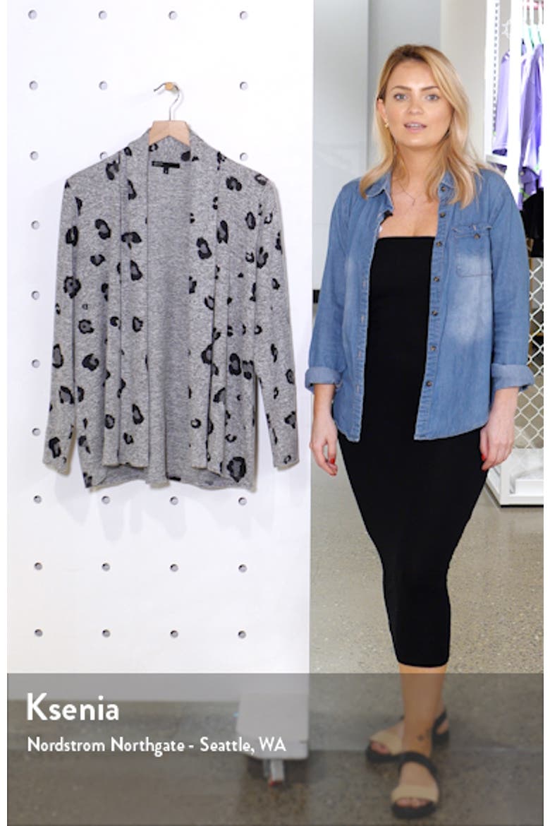 Gibson Open Front Fleece Cardigan video