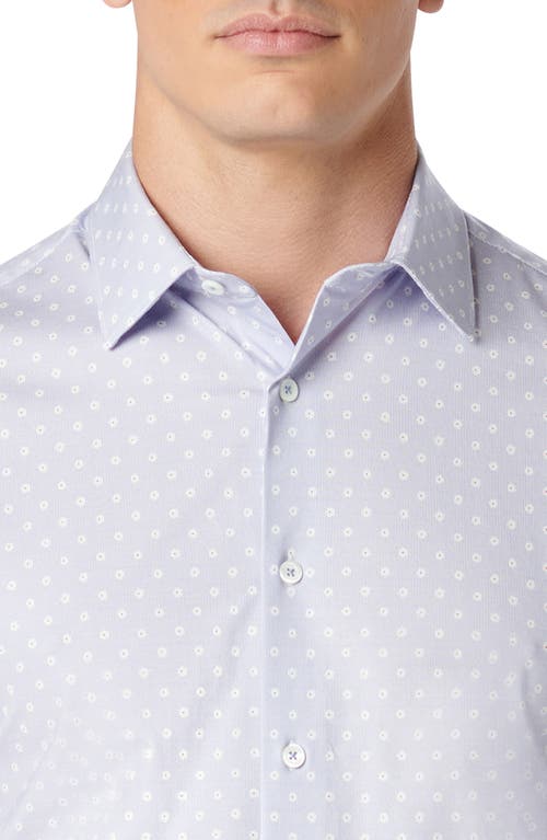 Bugatchi Miles Ooohcotton® Floral Short Sleeve Button-up Shirt