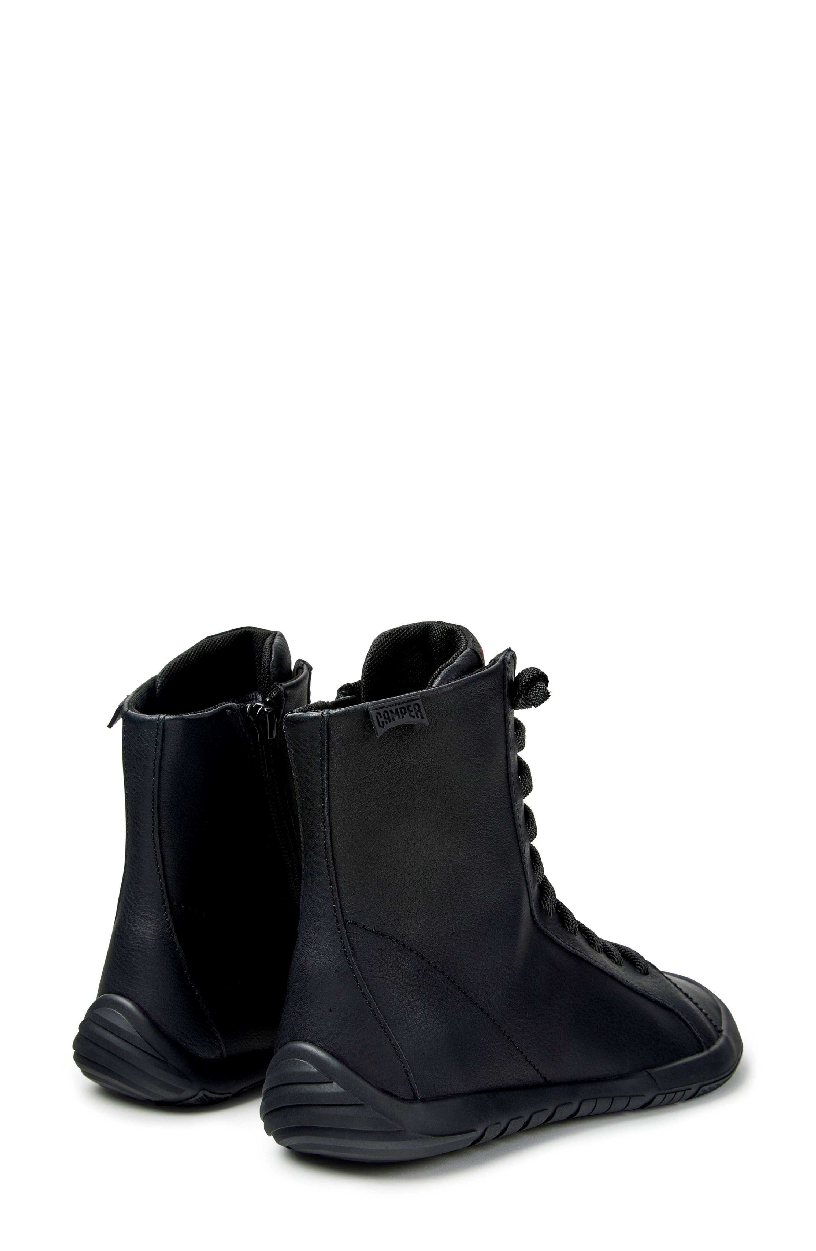 Peu Path Ankle Boot, Alternate, color, BLACK