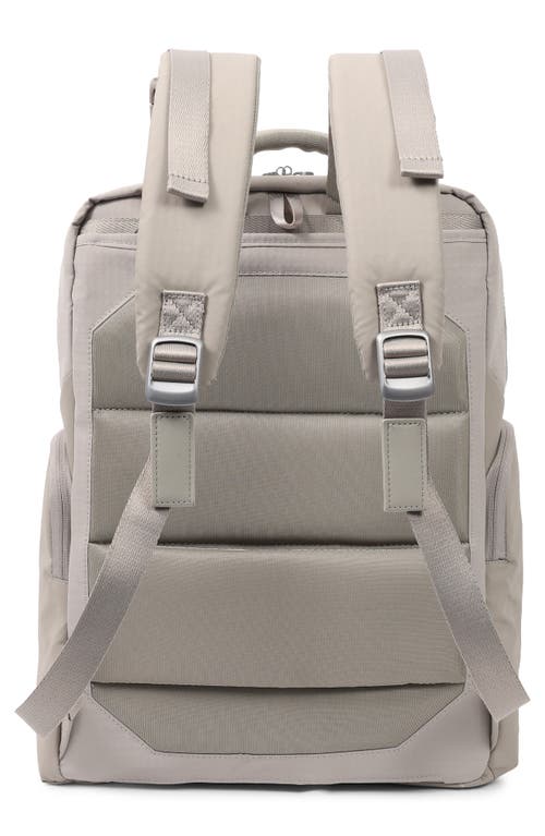 Hedgren Tsutsumi Diaper Backpack In Willow Grey