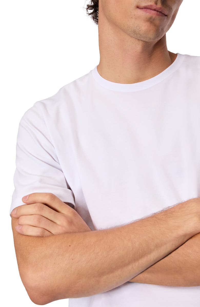 rag & bone Pure Pima T-Shirt, Alternate, color, White