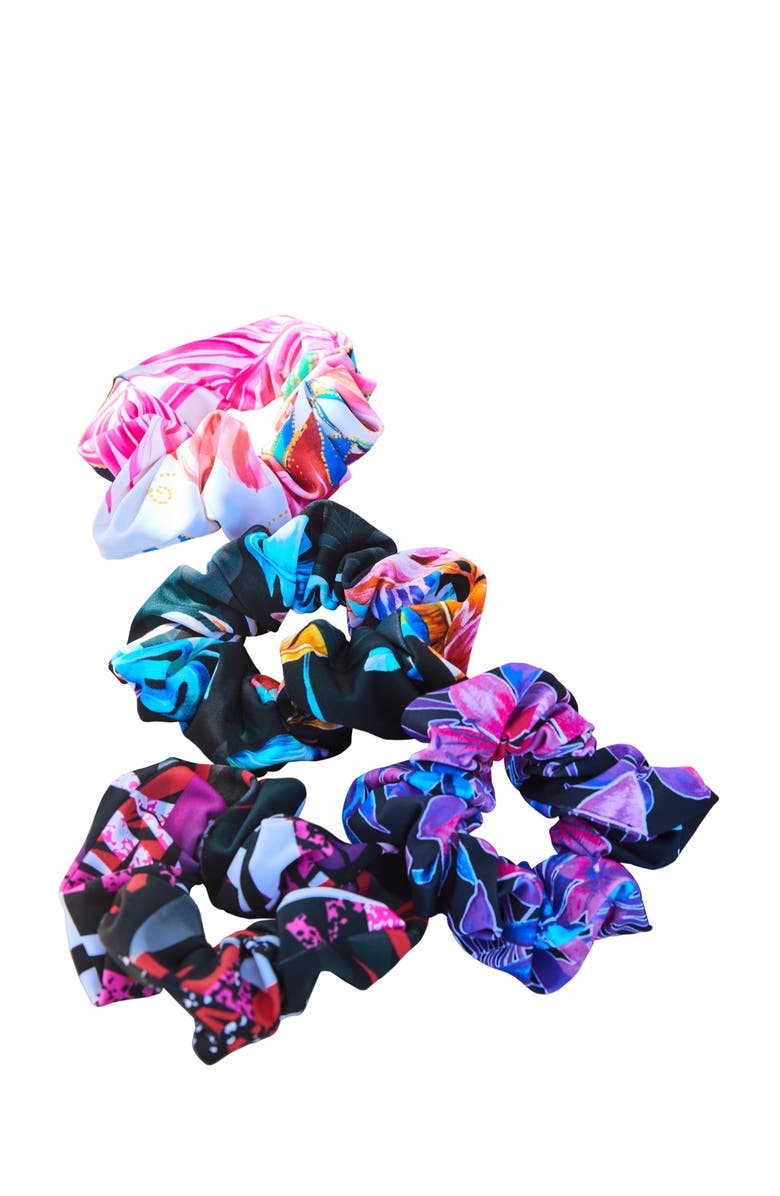 Swim 365 Tankini Scrunchie, Main, color, Pink Lemonade Tropical