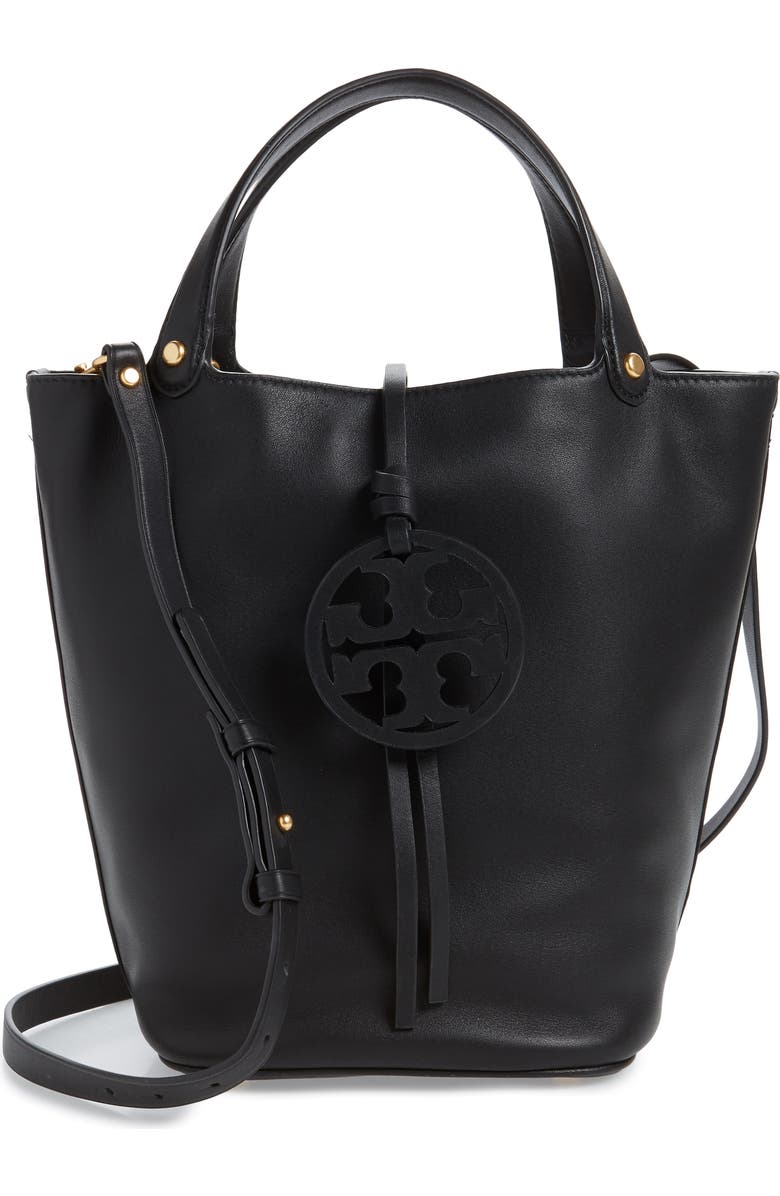 Tory Burch Miller Leather Bucket Bag, Main, color,
