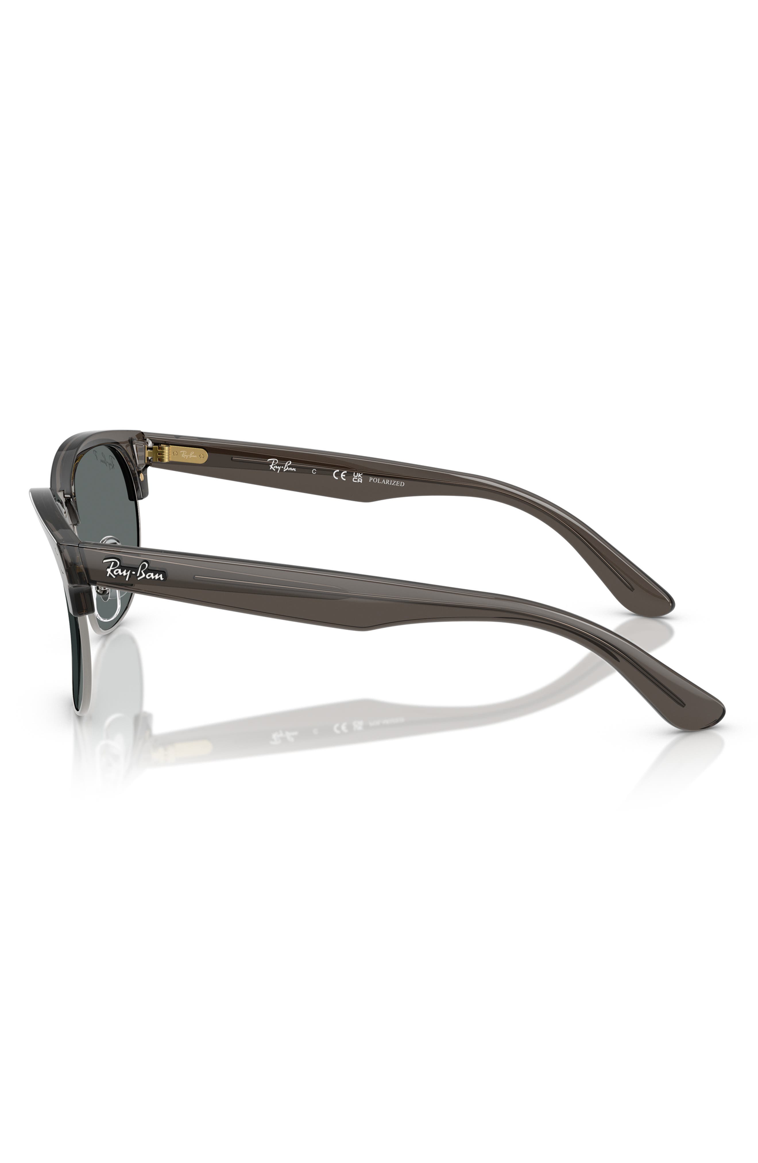 Ray-Ban Clubmaster Reverse Lens 54mm Polarized Square Sunglasses