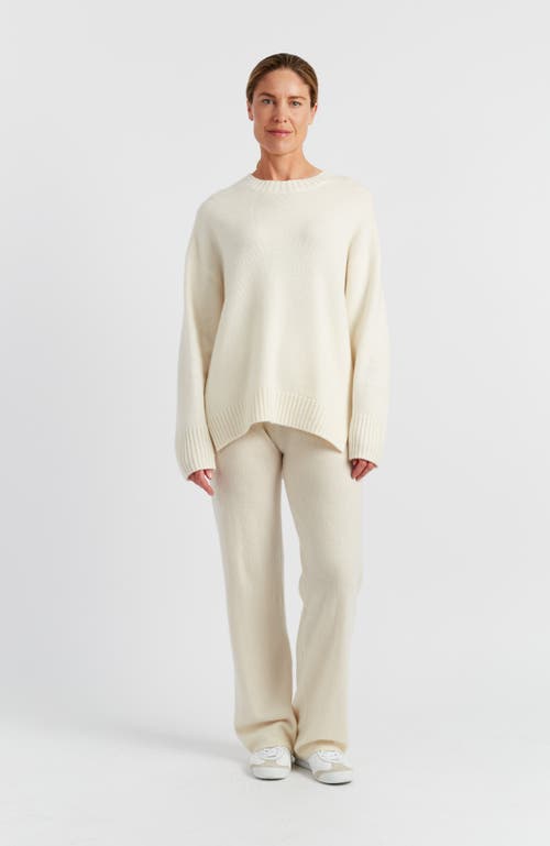 Chinti & Parker Pure Cashmere Crew Neck Sweater In Multi