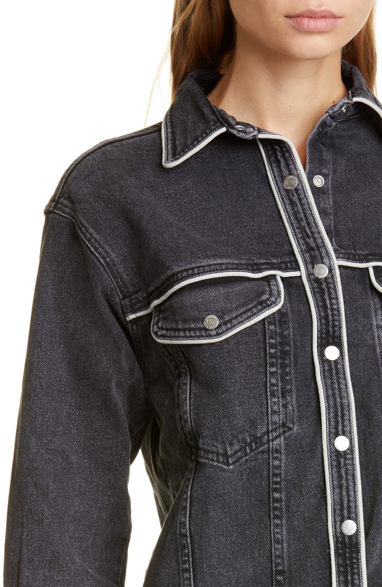 Simon Miller Pipo Denim Shirt, Alternate, color, 