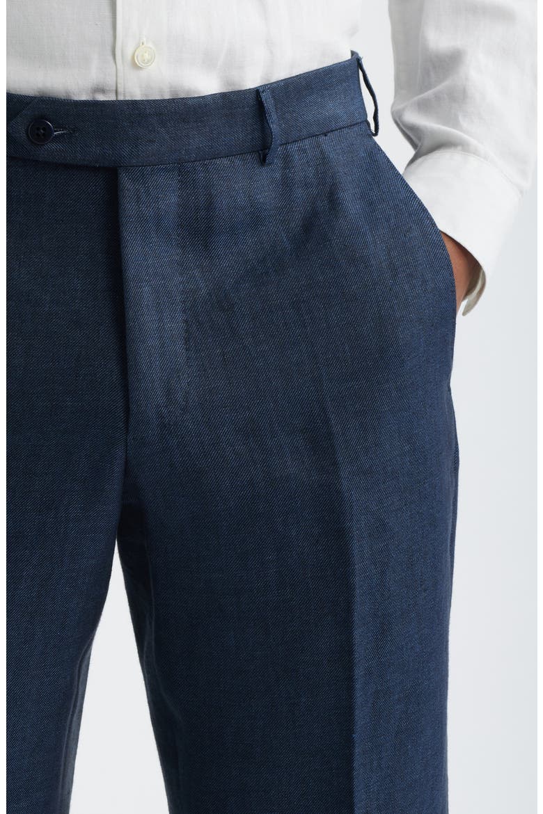 Parker Linen Pants, Alternate, color, INDIGO