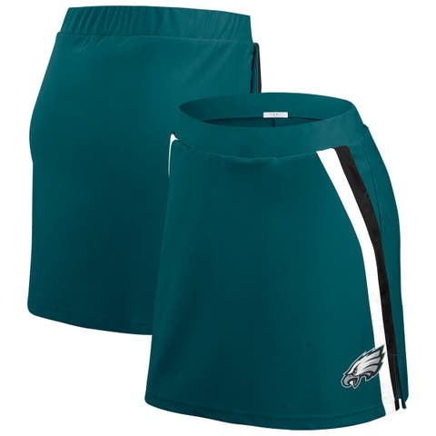 Women
s WEAR by Erin Andrews Midnight Green Philadelphia Eagles Stripe Skort