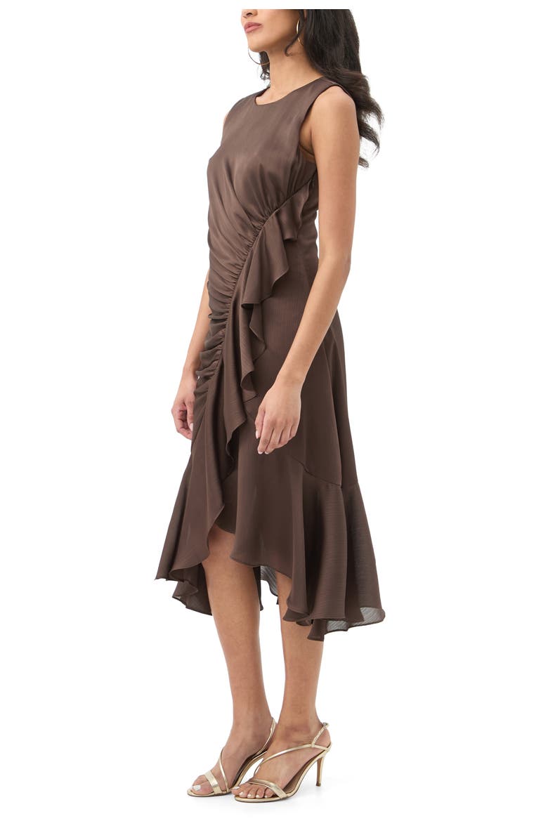 Trina Turk Amara 2 Bias Ruffle Dress, Alternate, color, 