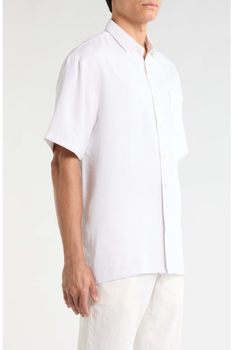 Electric Fern Short Sleeve Shirt, Alternate, color, SHELL