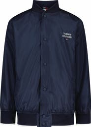 Tommy Hilfiger Kids' Tommy Snap Front Bomber Jacket