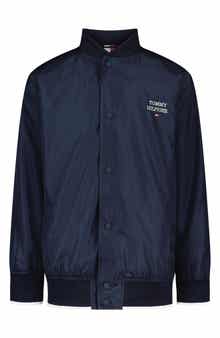 Kids' Tommy Snap Front Bomber Jacket