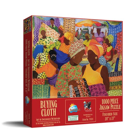 Buying Cloth 1000 piece Jigsaw Puzzle for Adults