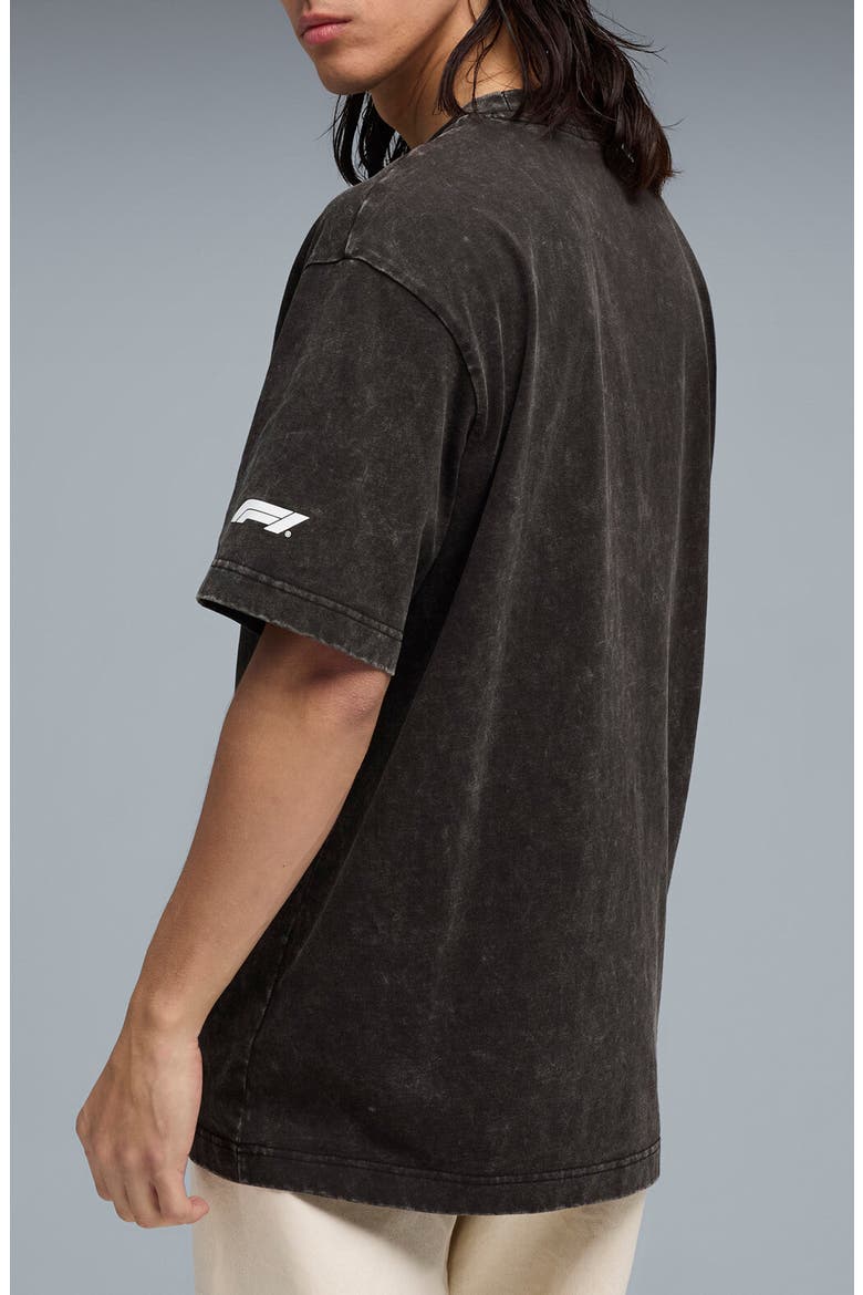x F1 Miami Washed Cotton Graphic T-Shirt, Alternate, color, PUMA BLACK