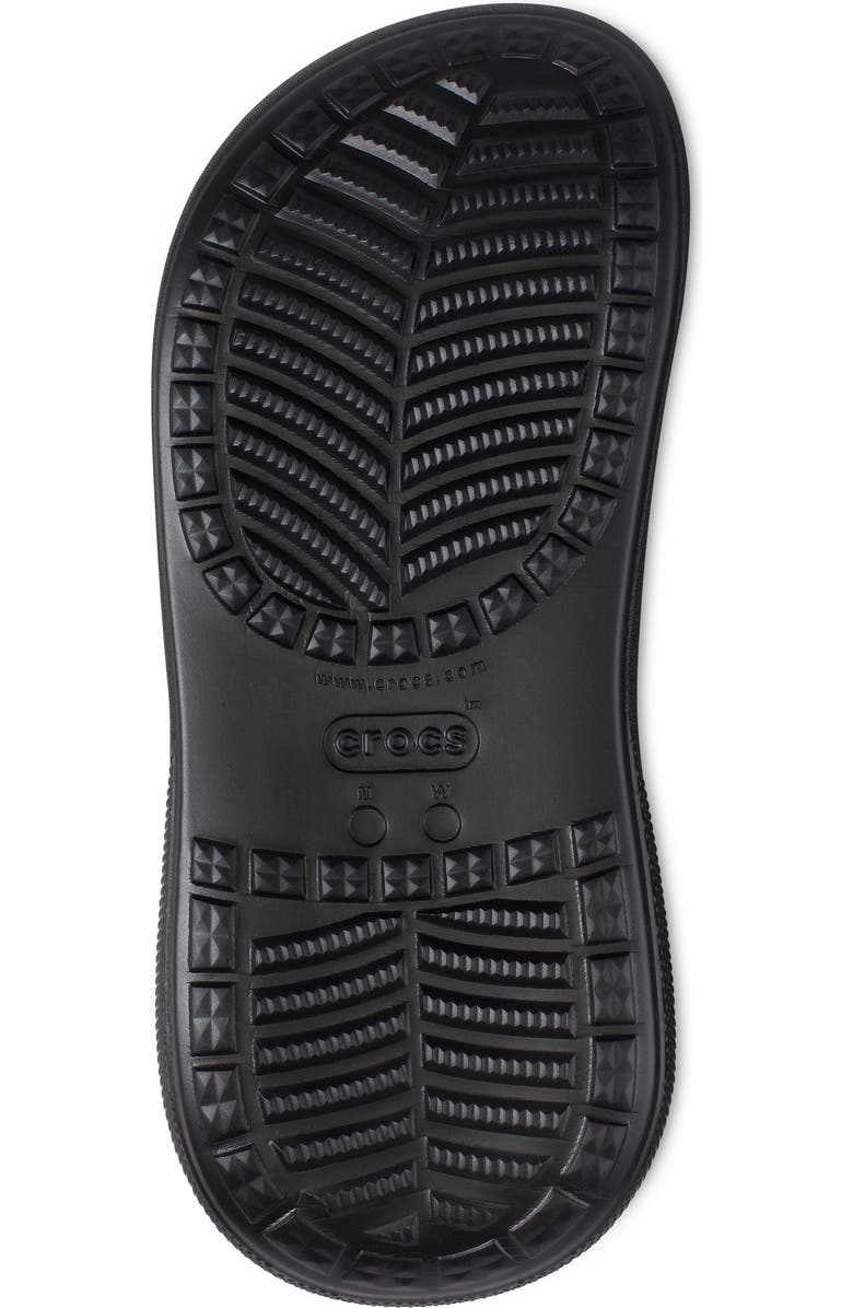 CROCS Gender Inclusive Crush Waterproof Platform Boot, Alternate, color,