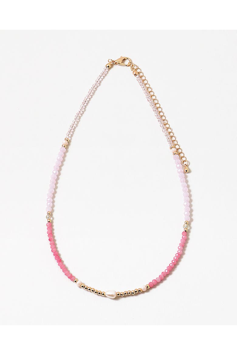 Pink Watermelon Necklace, Main, color, Pink