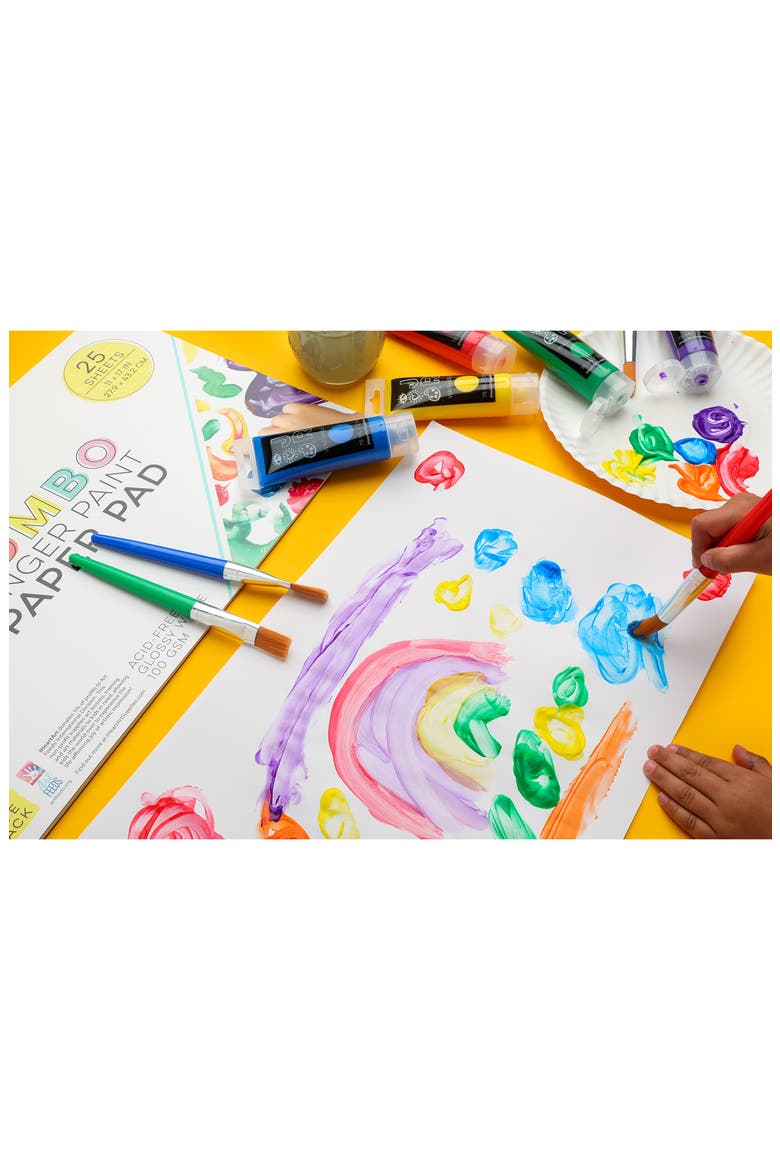 Junior Finger Painting Set, Alternate, color, MULTI