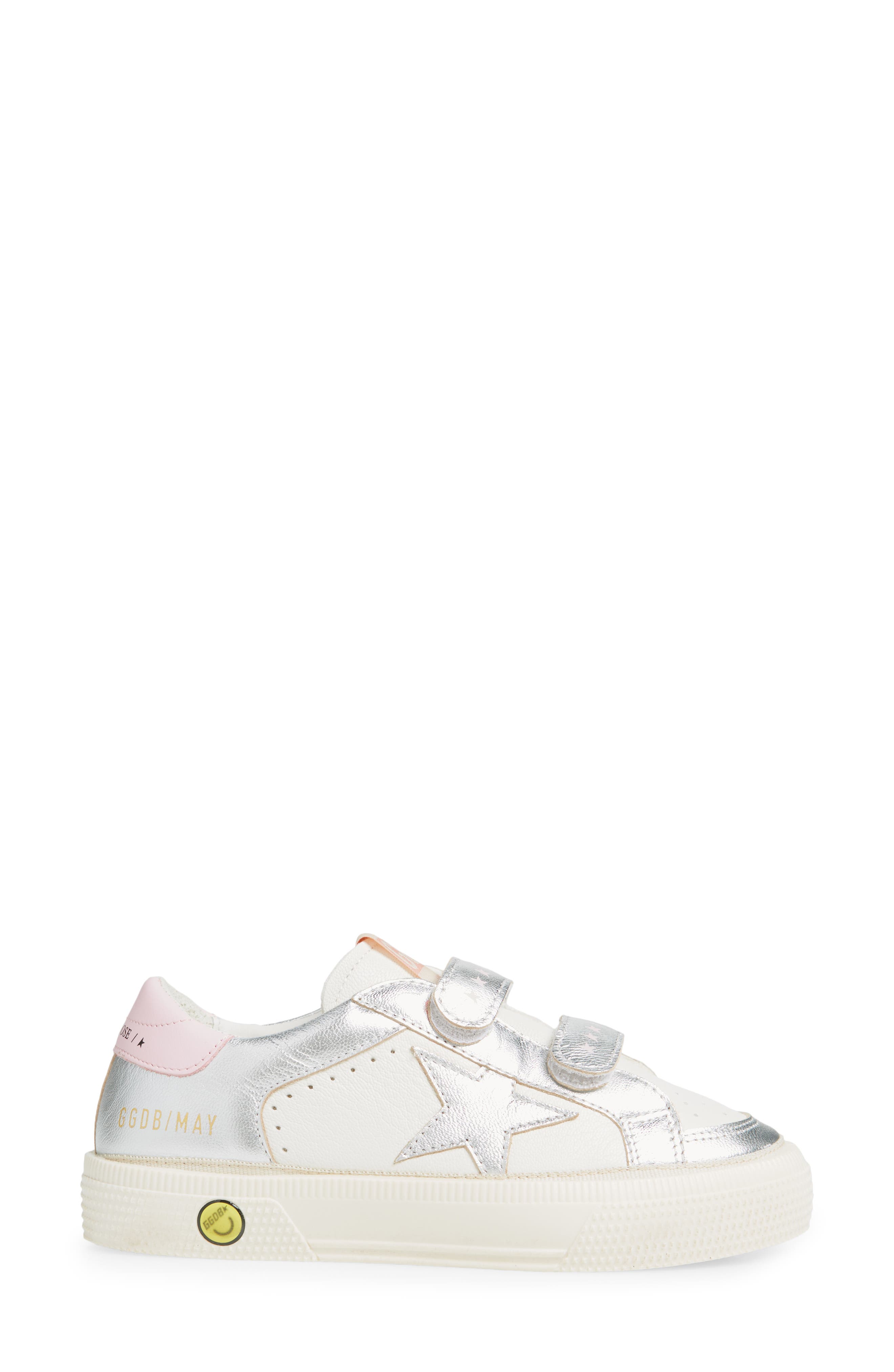 Golden Goose Kids' May School Sneaker, Alternate, color, 