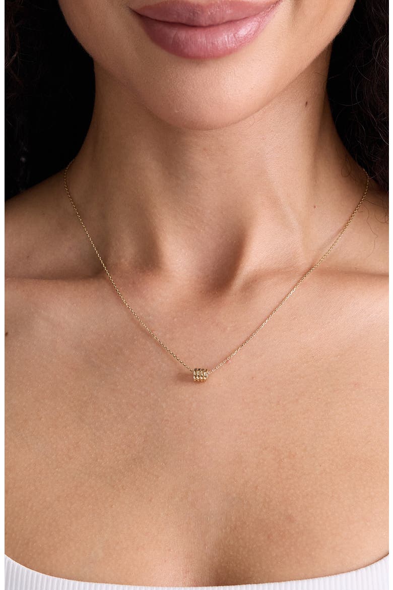 14K Gold Pendant Necklace, Alternate, color, 14KY