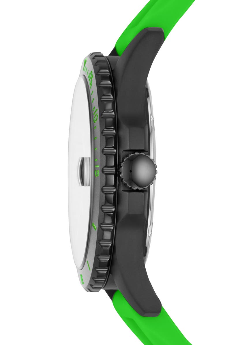 Fossil FB-01 Silicone Strap Watch, 42mm, Alternate, color,