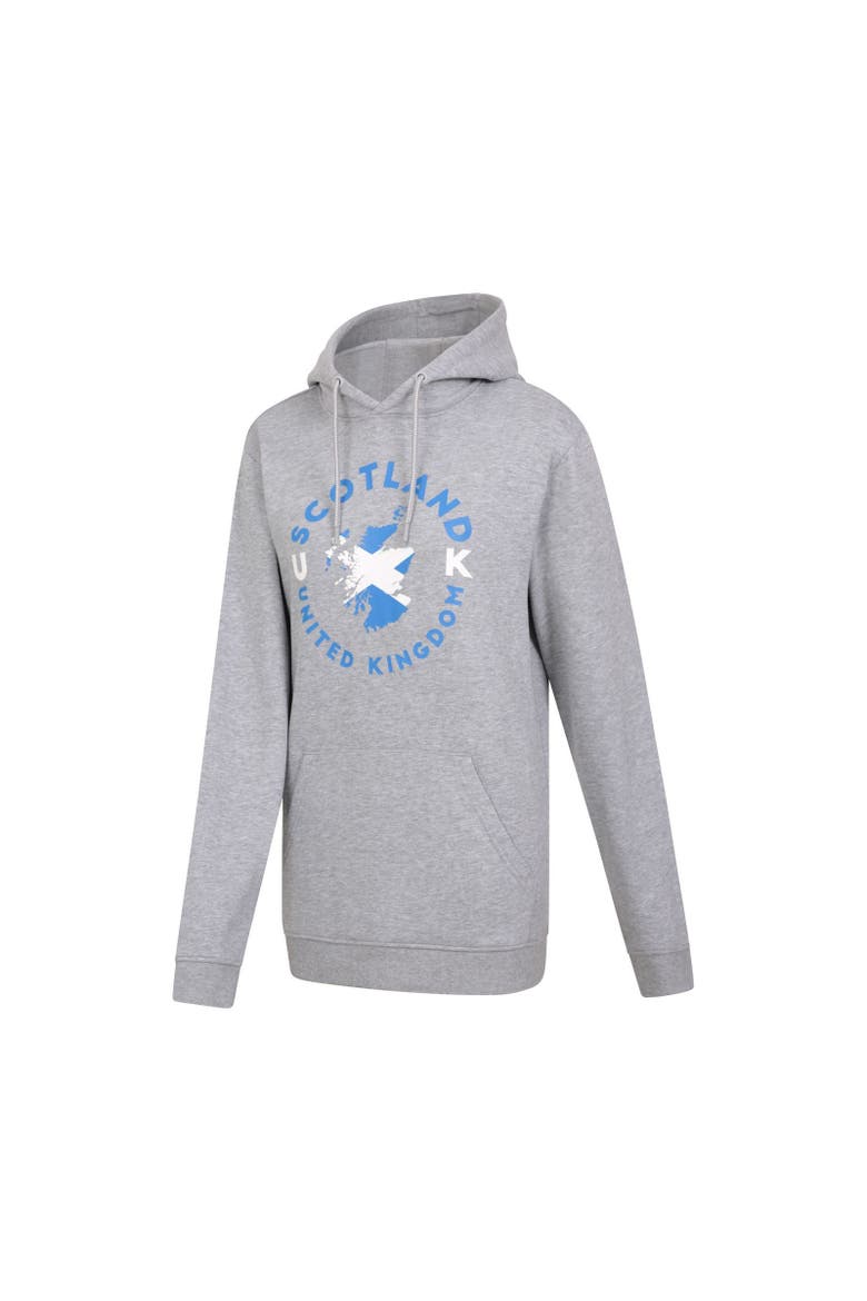 Scottish Flag Overhead Hoodie, Alternate, color, Light Grey