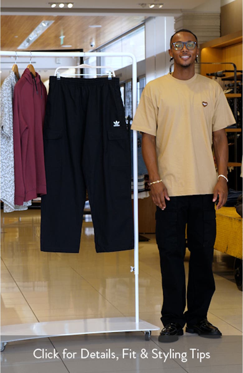 Trefoil Essentials Cotton Ripstop Cargo Pants, sales video thumbnail