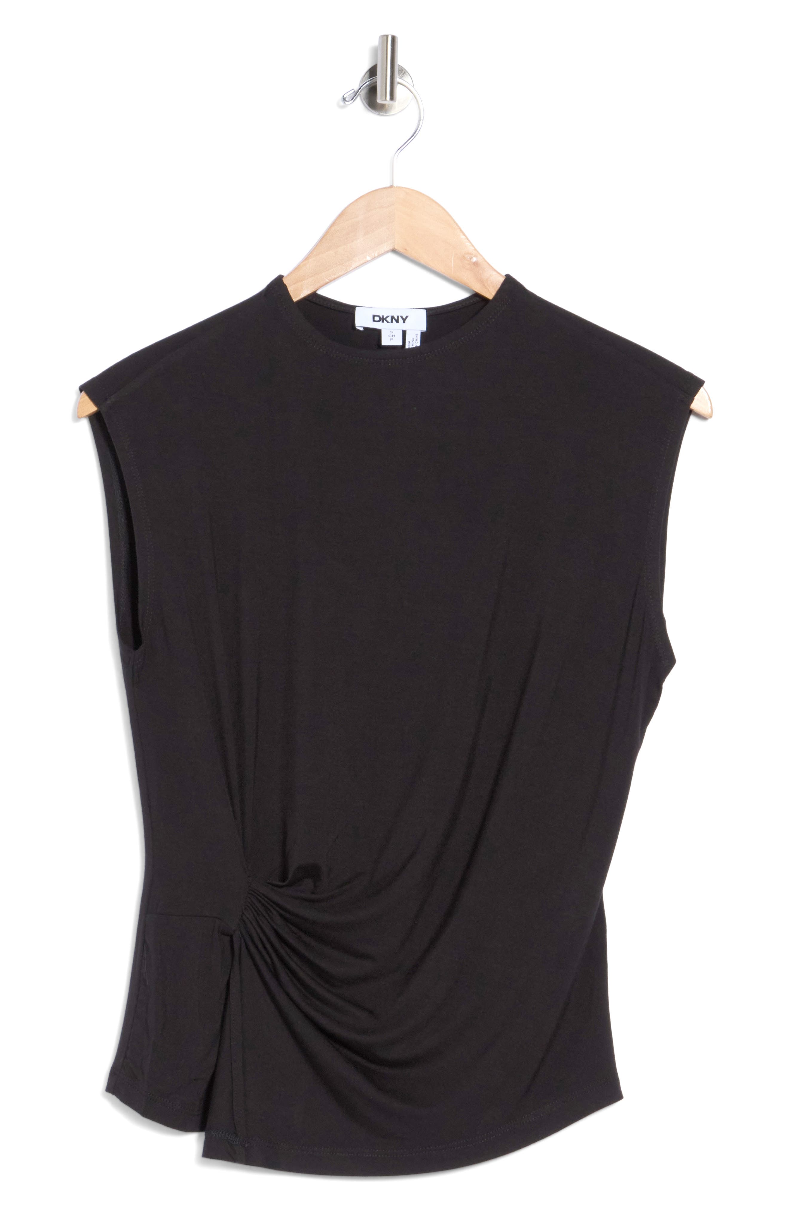 Knot Front Sleeveless Top