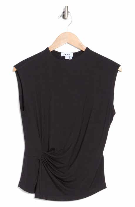 Knot Front Sleeveless Top