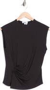 DKNY Knot Front Sleeveless Top
