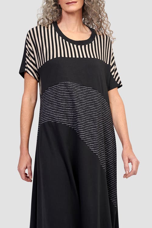 ALEMBIKA ALEMBIKA JERSEY PATCHWORK MAXI DRESS