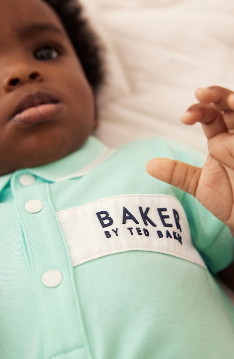 Baker by Ted Baker Polo Romper, Alternate, color, 
