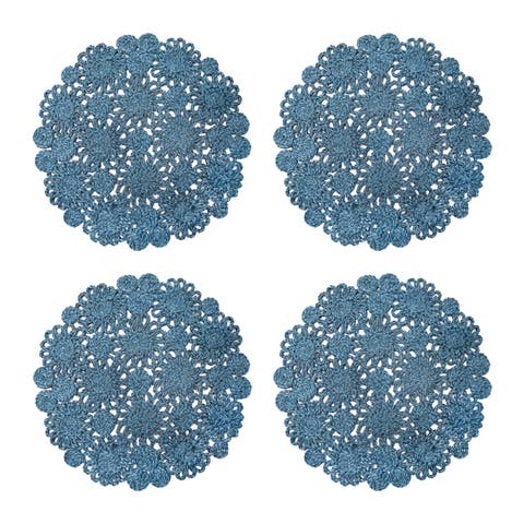 Daisy Jute Placemat  - Set of 4