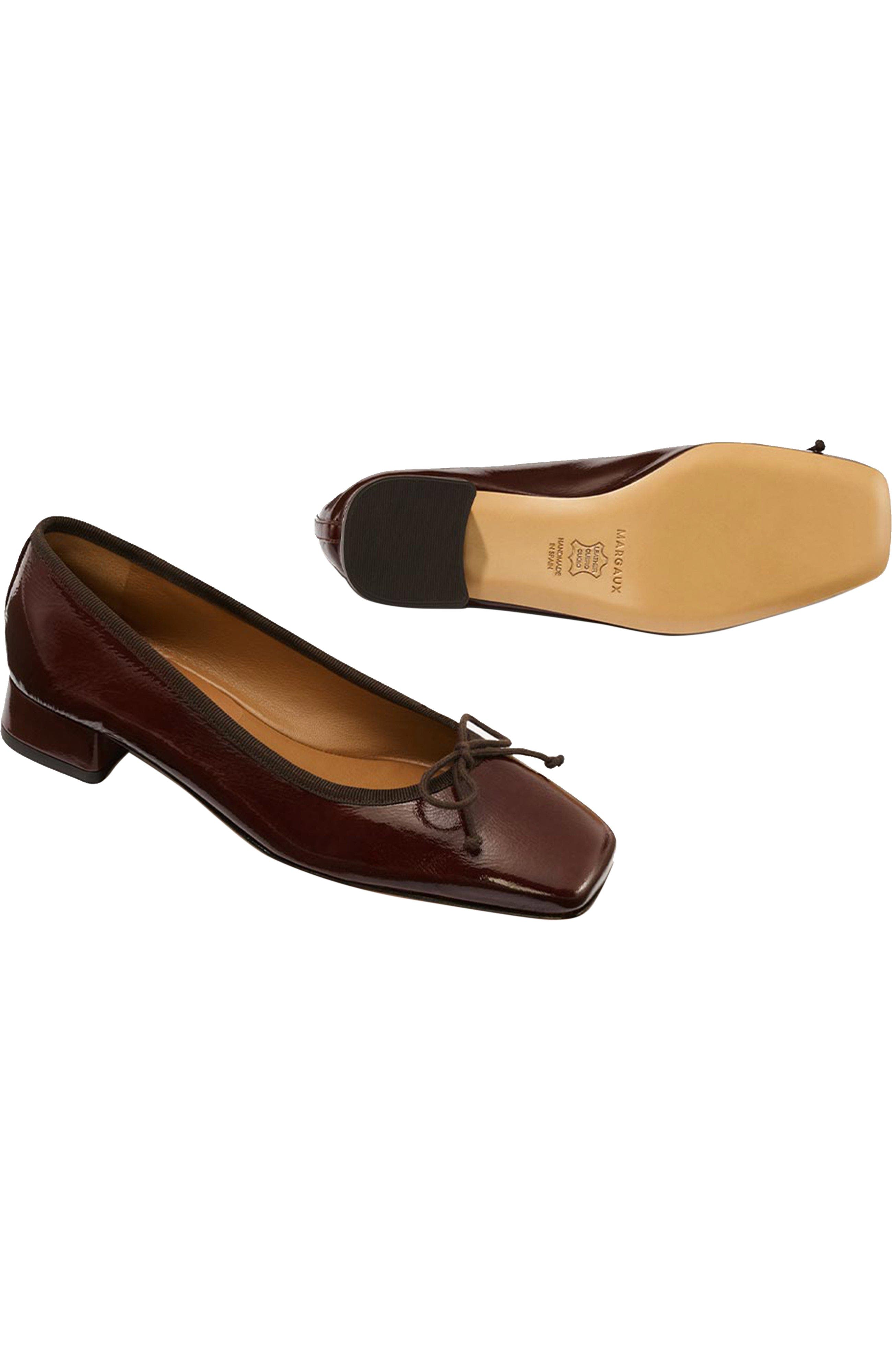 The Ada Pumps, Alternate, color, Espresso Crinkle Patent