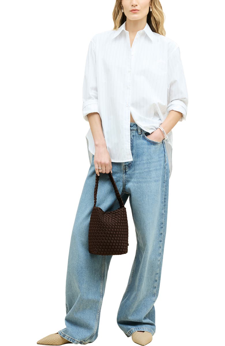 NAGHEDI Small Nomad Hobo, Alternate, color, Chocolate