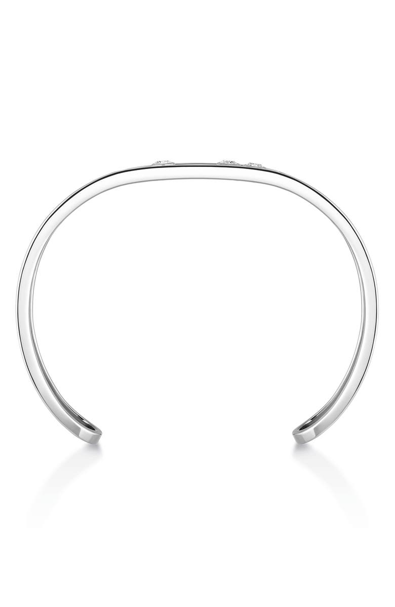 Messika Move Jo Open Diamond Bracelet, Alternate, color, White Gold